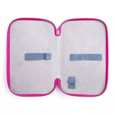 Školní pouzdro 3-patra 01 Deluxe - Amor růžová