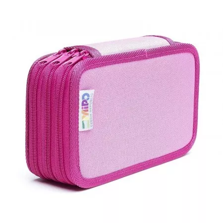 Školní pouzdro 3-patra 01 Deluxe - Amor růžová
