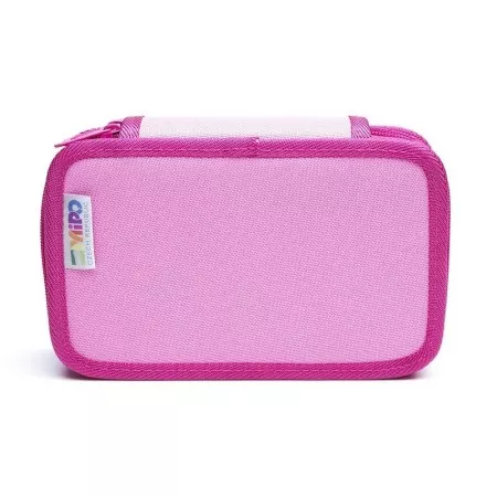 Školní pouzdro 3-patra 01 Deluxe - Amor růžová