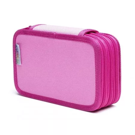 Školní pouzdro 3-patra 01 Deluxe - Amor růžová