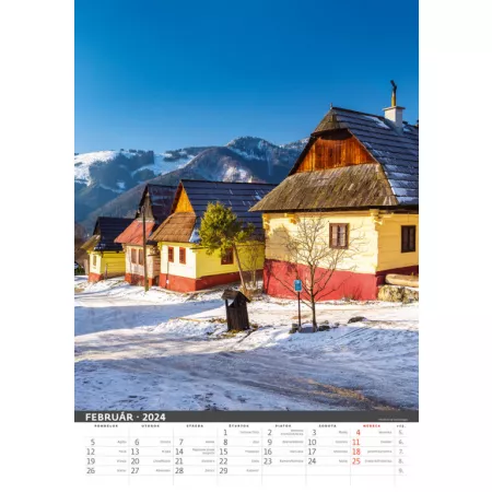 Slovenský kalendár Slovensko (N301-24)