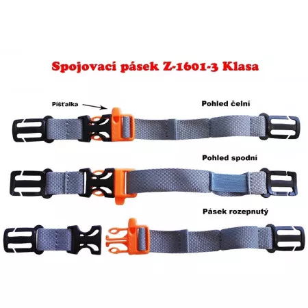 Spojovací pásek EMIPO s píšťalkou Klasa