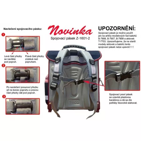 Spojovací pásek EMIPO s píšťalkou Klasa