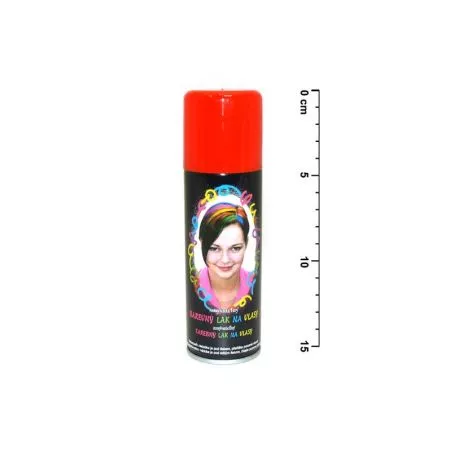 Spray na vlasy 141 neon červený