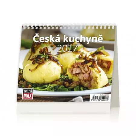 Stolní kalendář 2017 Helma, MiniMax Česká kuchyně S33-17