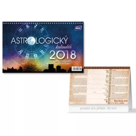 Stolní kalendář 2018 MFP Astrologický