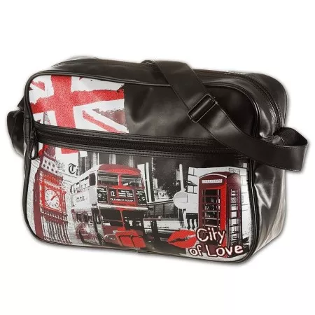 Studentská taška City of Love, přes rameno
