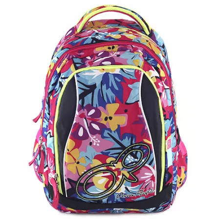 OCEAN PACIFIC Studentský batoh 2v1, barevné květiny