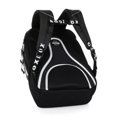 Studentský batoh + etue OXY Sport Black & White