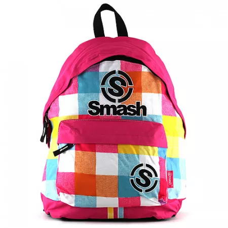 Studentský batoh na notebook 053719 Smash, barevné kostky