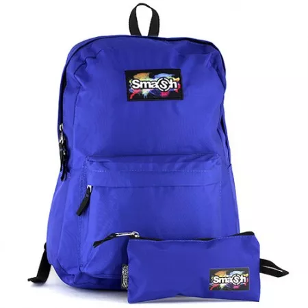 Studentský batoh Smash, s penálem, modrý 