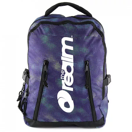 Studentský batoh The Realm, fialový se vzory