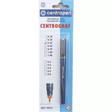 Technické pero Centropen 9070/1 Centrograf 0,35mm