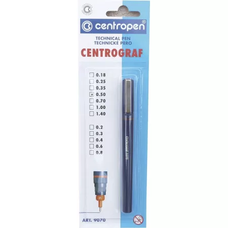 Technické pero Centropen 9070/1 Centrograf 0,5mm