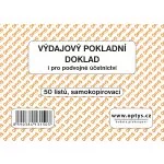 Tiskopis OPTYS, 1315 Výdajový pokladní doklad A6 samopropisovací 50 listů