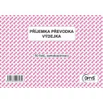 Tiskopis OPTYS, 1328 Samopropisovací příjemka, převodka, výdejka A5, 50 listů