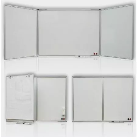 Triptych – multipanelová tabule s keramickým povrchem, 120x180 / 360 cm