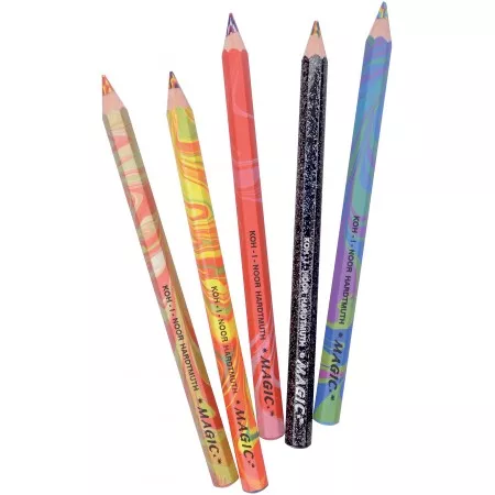 Tužky Koh-i-noor 3406/5 barevné speciální 5ks blistr 