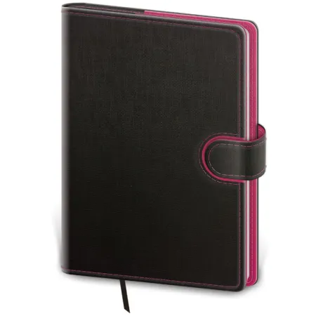Týdenní diář A5 Flip antracit/magenta (DFL423-16-26)