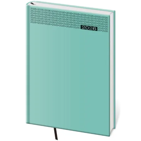 Týdenní diář A5 Gommato tyrkysový (DG423-7-26)