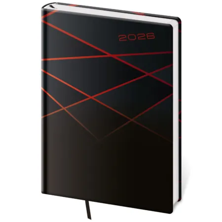 Týdenní diář A5 Vario Black design (DV423-01-26)