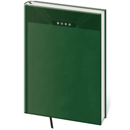 Týdenní diář B5 Print Classic zelený (DP413-04-26)