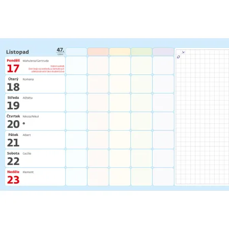 Týdenní školní plánovací kalendář (S38-26)