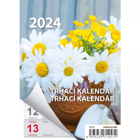 Týdenní trhací kalendář A6 (N223-24)