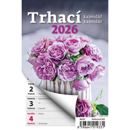 Týdenní trhací kalendář A6 (N223-26)