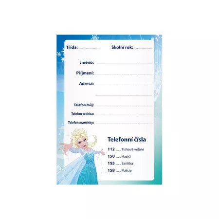 Úkolníček A6 MFP Disney (Frozen) 7500900