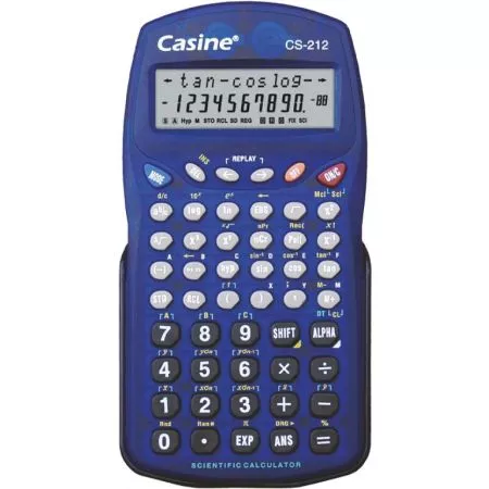 Vědecká kalkulačka Casine CS-212 modrá - tp11424