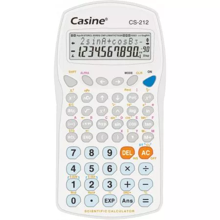 Vědecká kalkulačka Casine CS-212 šedá - tp12183