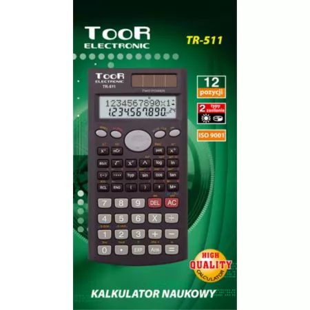 Vědecká kalkulačka KW TR-511 12 míst vědecká 120-1420