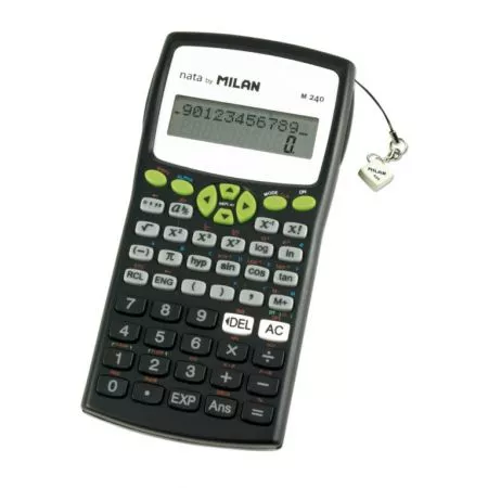 Vědecká kalkulačka Milan 159110GRBL - černo/zelená