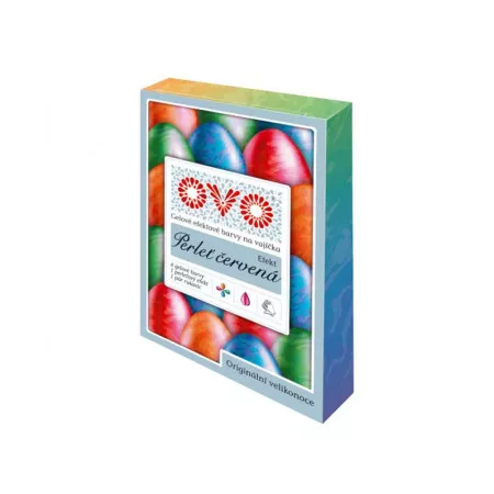 Velikonoční barvy na vajíčka OVO PERLEŤ ČERVENÁ 5x5ml