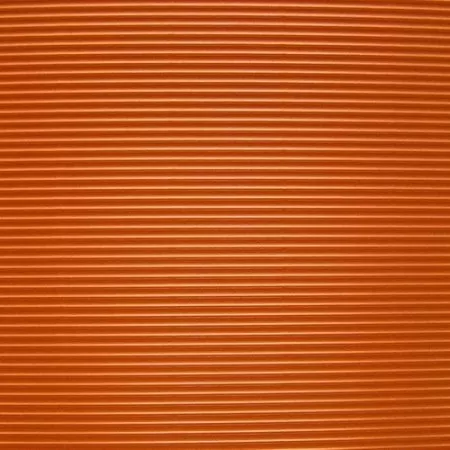 Vlnitá lepenka, rovná vlna, 50x70cm, 260g/m2, oranžová
