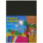 Vlnitá lepenka, zvlněná vlna, 34,5x24,5cm, 260g/m2, černá