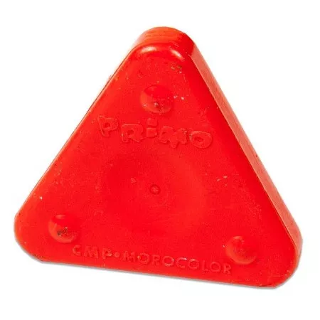 Magická trojboká voskovka Triangle magic Basic šarlatově červená