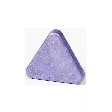 Magická trojboká voskovka Triangle magic Metallic fialová metalická