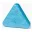 Magická trojboká voskovka Triangle magic Metallic modř metalická