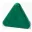Magická trojboká voskovka Triangle magic Neon smaragdově zelená