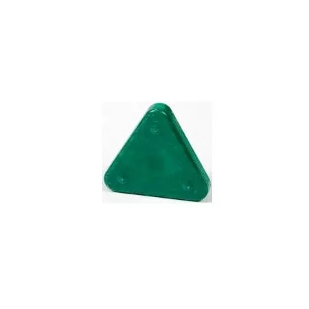 Magická trojboká voskovka Triangle magic Neon smaragdově zelená