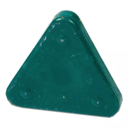 Magická trojboká voskovka Triangle magic Pastel akvamarínově zelená