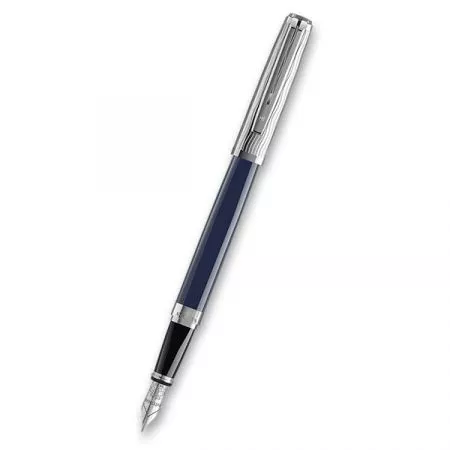 Waterman Exception Made in France DLX Blue CT plnicí pero hrot M