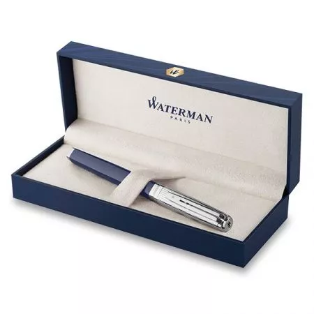 Waterman Exception Made in France DLX Blue CT plnicí pero hrot M
