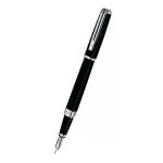 Waterman Exception Slim Black Lacquer ST plnicí pero hrot F