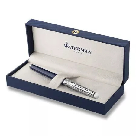 Waterman Hémisphére Made in France DLX Blue CT plnicí pero hrot F