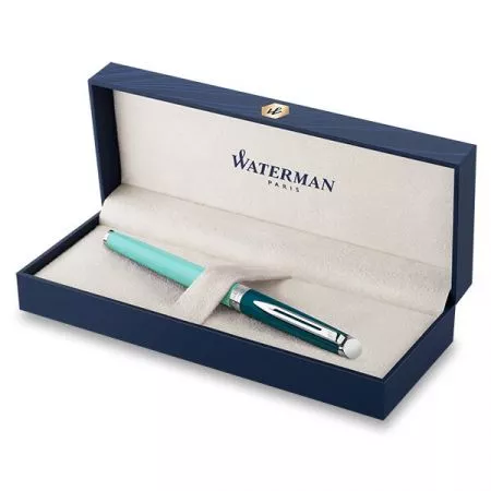 Waterman Hémisphère Colour Blocking Green CT plnicí pero hrot M