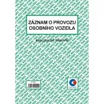 Záznam o provozu osobního vozidla A5, ET205