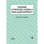 Záznam o provozu vozidel nákladní dopravy A4, ET210